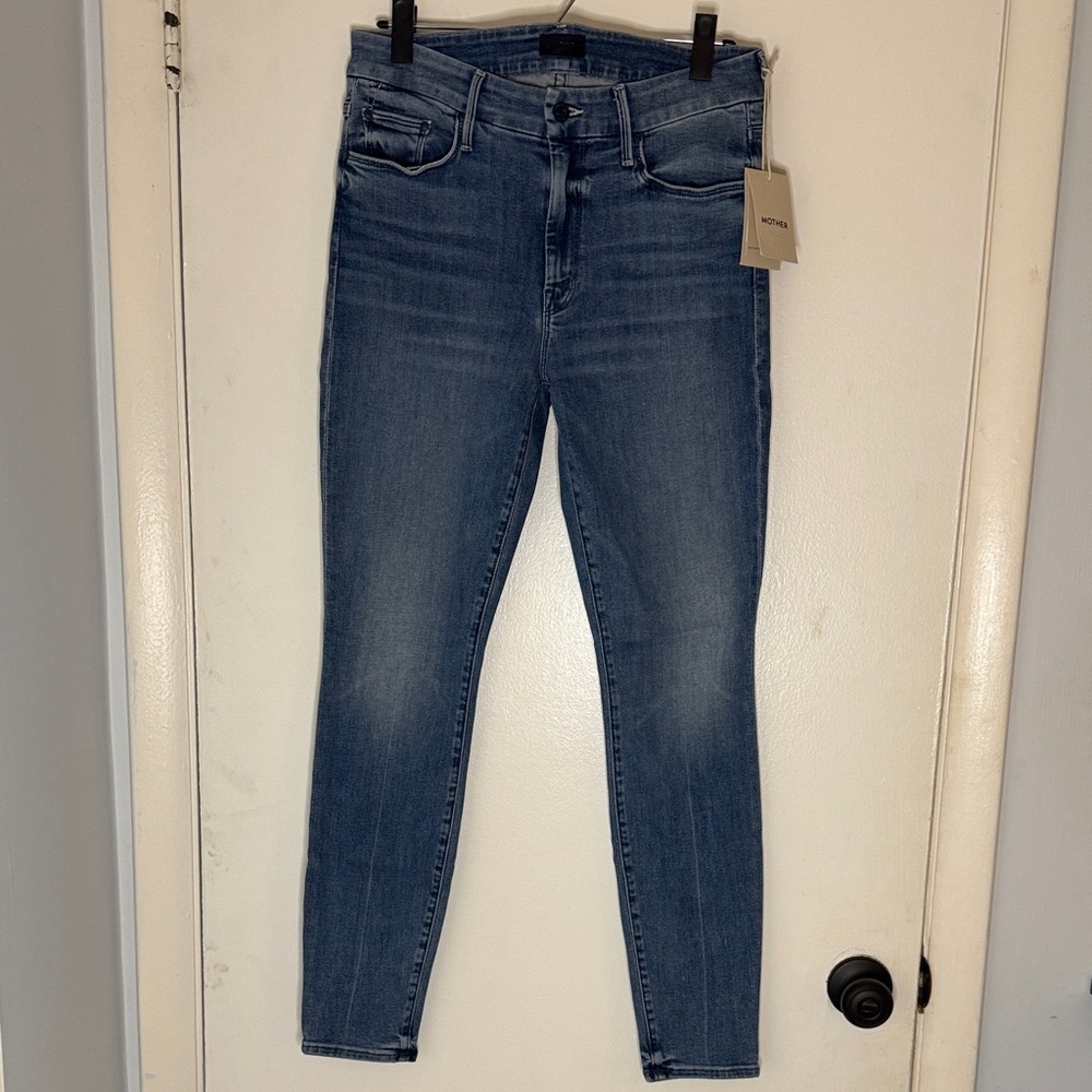 MOTHER The Looker Ankle Skinny Jeans in We the Animals (color)